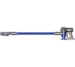 DYSON V6 Fluffy Cordless Vacuum Cleaner - Iron & Blue
